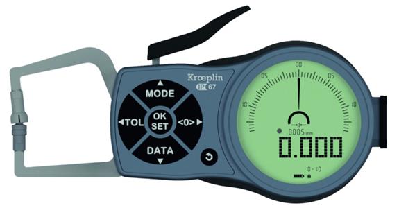 Digitální vnější hmatadlo pro rychlé měření typ K110T st. krytí IP67 MR 0-10 mm