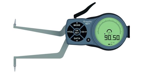 Digital internal quick probe deg. of protect. IP 67 type L270 MR 70-90 mm