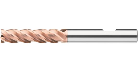 VHM stopková fréza ATORN TVC ULTRA M, průměr 8,0 x 34 x 80 mm, zuby=4, stopka HB