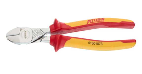 Silové boční štípací kleště KNIPEX, 200 mm, VDE, chromované, dvoudílná rukojeť