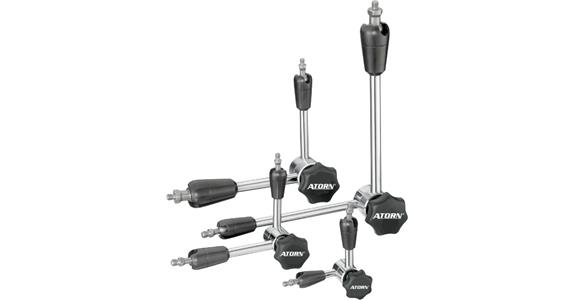 Měřicí 3D kloubové rameno ATORN, centrální upnutí, bezúdržbové, poloměr 630 mm