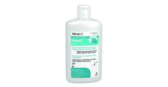 Dezinfekce na ruce MyXal® SEPT Gel, láhev 100 ml