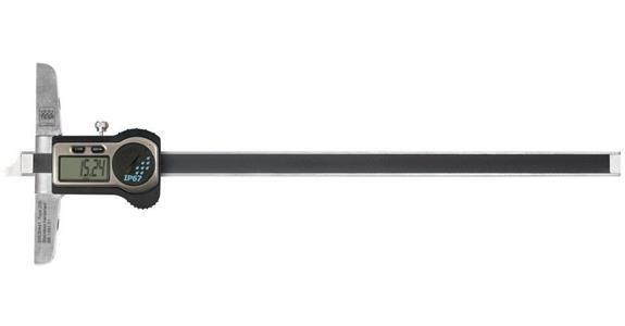 Digital depth callipers TWIN-CAL 0-200 mm IP67 with data output