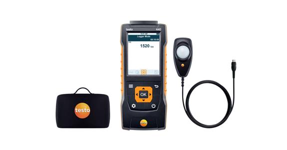 Přístroje na měření osvětlení Lux testo 440