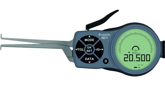 Digital 3-point internal quick probe IP 67 type L210P3 measuring range 10-20 mm