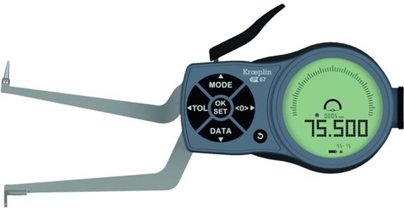 Digital 3-point internal quick probe IP 67 type L225P3 measuring range 25-45 mm