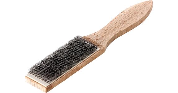 Kartáč na čištění pilníků ATORN, 110 x 40 mm