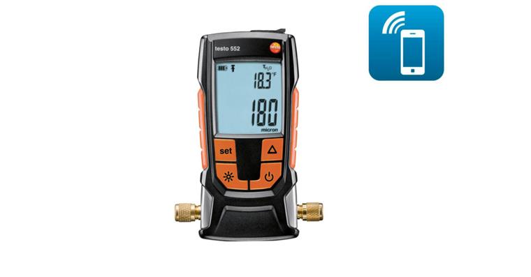 1033982101 Měřič podtlaku testo 552 s Bluetooth