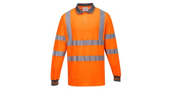 S271 – polokošile s dlouhým rukávem Comfort, bavlna, žlutá, M