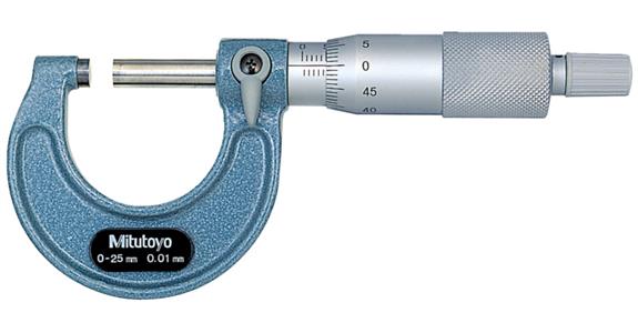 Mikrometr lehké provedení měřicí rozsah 25-50 mm odečet 0,01 mm