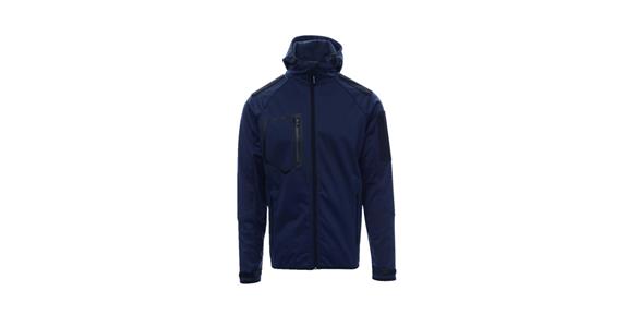 Softshell. bunda Extreme, modrá, XL