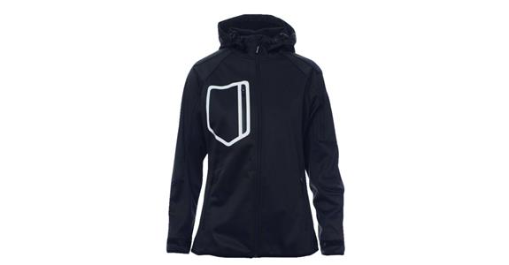 Dám. softshell. bunda Extreme, černá, M