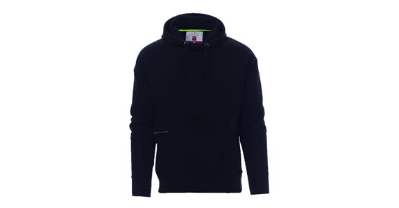 Mikina s kapucí Atlanta, černá, 5XL