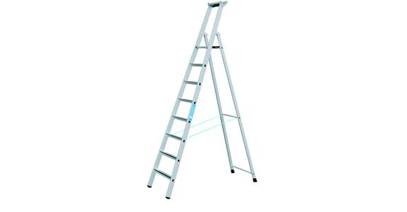 Step ladder 8 steps working height 4.15 m ladder length 2.99 m