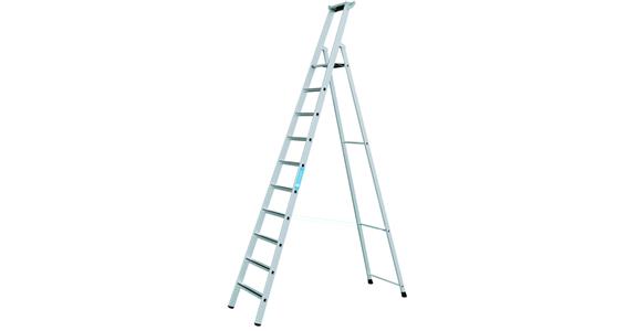 Step ladder 10 steps working height 4.65 m ladder length 3.55 m