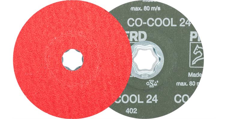 1001436241 Fíbrový kotouč Combiclick, CO-COOL 24 keramické brusné zrno, prům. 125 mm