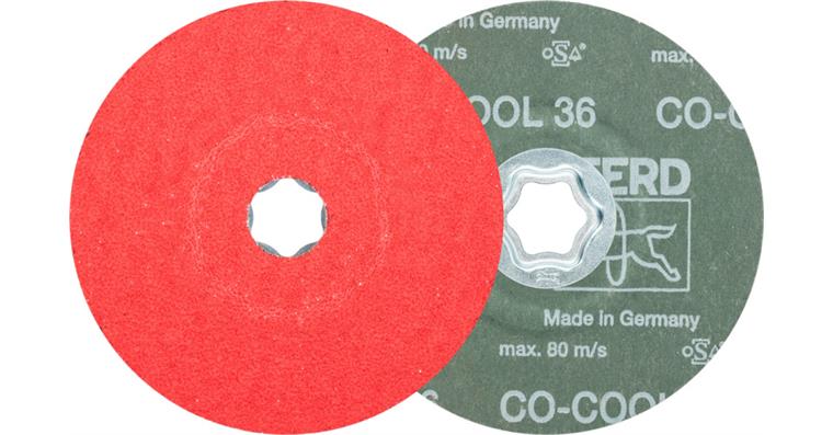 1001436242 Fíbrový kotouč Combiclick, CO-COOL 36 keramické brusné zrno, prům. 125 mm