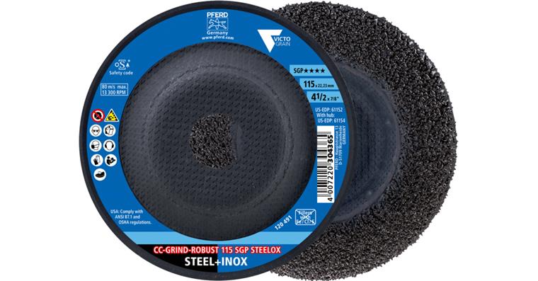 1001441934 Brusný kotouč CC-GRIND-ROBUST pr. 115 mm, rychlost otáčení 13 300 ot./min