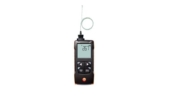 testo 925 1-channel temperature measuring instrument type K with app connection