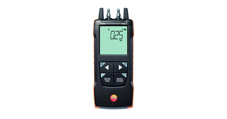 1033644302 testo 512-2 přístroj pro měření diferenciálního tlaku do 2 000 hPa