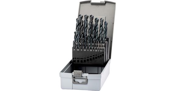 Sada spirálových vrtáků ATORN N HSS DIN 338 1,0–13,0 mm, 0,5, v kazetě