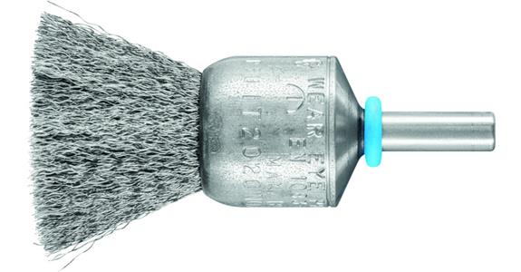Brush INOX diameter 20 mm PBUIT 2022/6 INOX 0.20