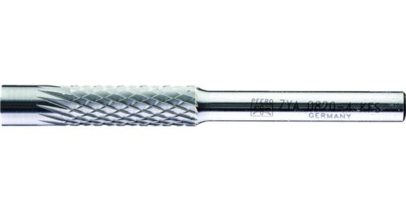 Tungsten carbide copy milling bur ZYA Z4 diameter 8 X 30 MM