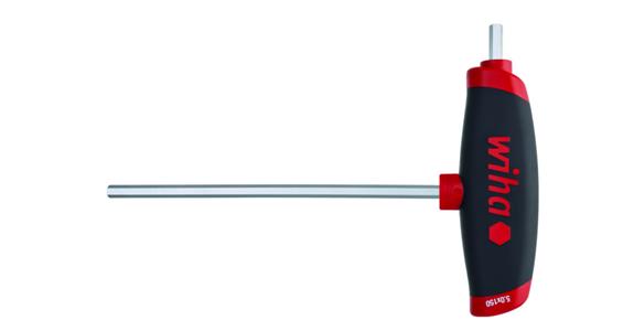 Hexagon pin wrench with T-handle 334DS ComfortGrip AF 8.0 x 200 mm