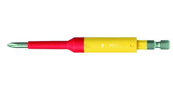 IEC-Safety Bit E6,3 Kreuz PH1 X 115 mm