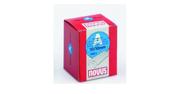 Tacker staples A 53, 10 mm, pack of 5,000 pieces