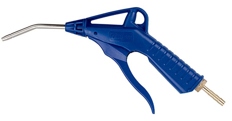 1075025201 Pneumatic metered blow gun 37 A 90 mm pipe POM Rc 1/4 grommet LW 6