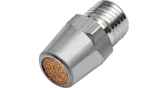 Damper nozzle 106/6 with sintered insert M12x1.25 aluminium