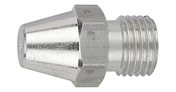 Standard nozzle 105/5 M12x1.25 nozzle bore 1.5 mm aluminium