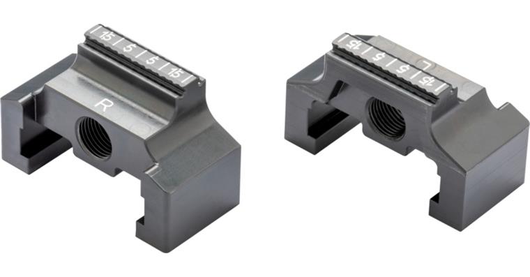 1027692107 Úzká upínací čelist pro středový upínač RS-Z 75 s upínacím stupněm, 44 mm