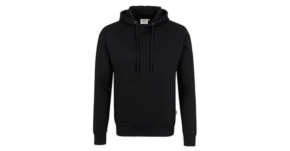 Kapuzen-Sweatshirt Premium schwarz Gr. XS