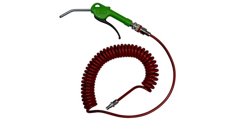 1075007003 HHW pneumatic set blow gun THRUST+ 4.0 m spiral hose