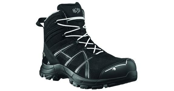 Vysoká bezp. obuv Black Eagle® 40.1, černá/stř., Mid S3 ESD, velikost 44 (UK 9,5)