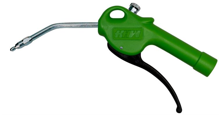 1075000204 Pneumatic blow-out gun Silent with safety nozzle and throttle screw