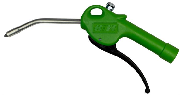 1075000206 Pneumatic blow-out gun Super Silent with safety nozzle and throttle screw