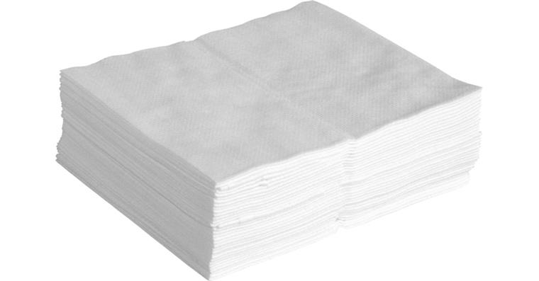 1095013005 Utěrky / lešticí utěrky, 10 x 50 ks, odolné vůči rozp., bílé, 400x380 mm