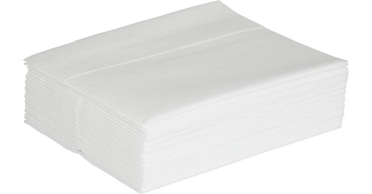 1095013003 Utěrky, 20 x 25 ks, mokré a suché čištění, 500 ks, bílé