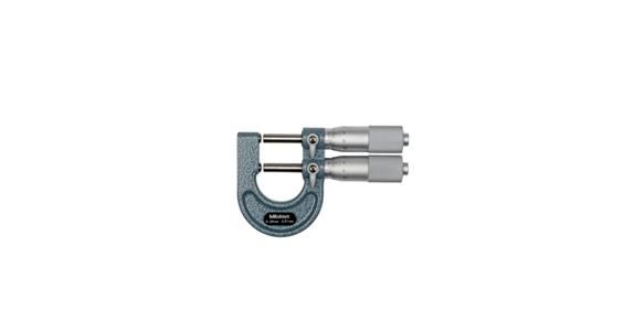 Micrometer 0-25 mm, f. tolerance comparative measurement