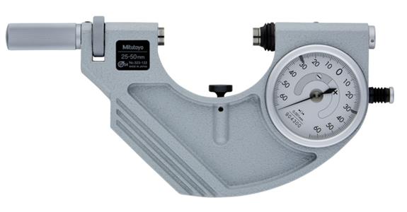 IP54 micrometer w. precision pointer 50-75 mm