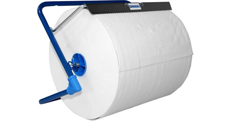1095013010 Nástěnný držák, šířka až 40 cm, kovový, modrý