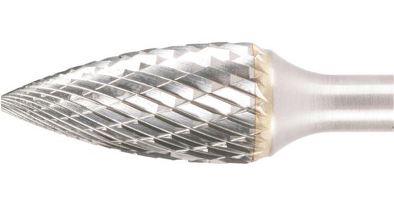 FRÉZA TC ATORN, špičatý tvar stromku SPG, průměr řezné hrany 8 mm, T6, 12x25 mm