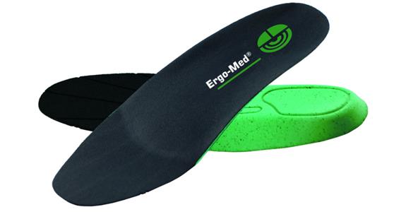 Vložka do obuvi, 1 pár, Ergo-Med®, zelená, ESD, vel. 42