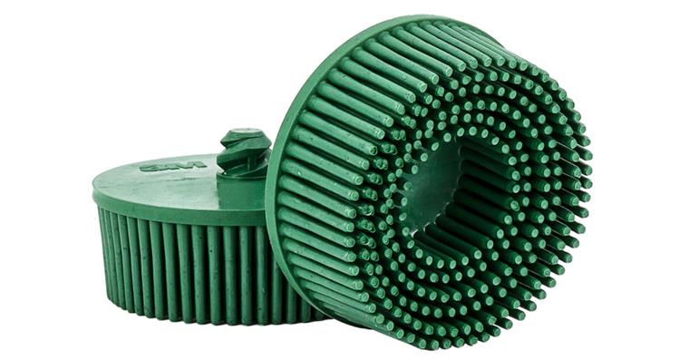 1043817101 Scotch-Brite kotouč Bristle Disc Roloc RD-ZB zrnitost 50 zelený, prům. 75 mm