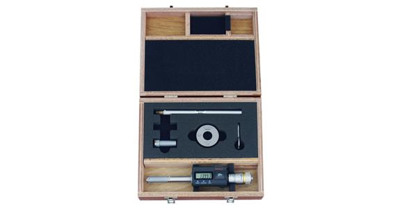 Digital 3-point internal micrometer set 12-20 mm IP65 4 pieces