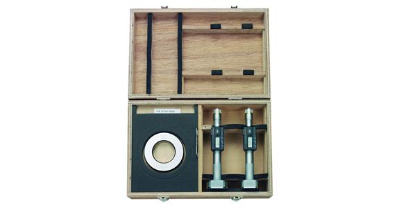 Digital 3-point internal micrometer set 50-75 mm IP65 3 pieces