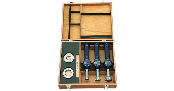3-point internal micrometer set 25-50 mm Borematic 5 pieces